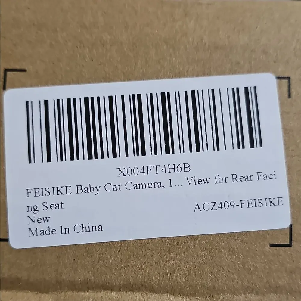 FEISIKE Baby Wireless Backup Camera & LCD Monitor Kit w/ 2 Cameras